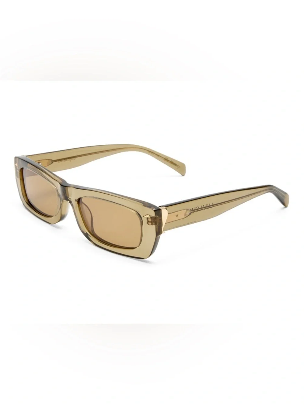 Luv Lou the Tommy Khaki Crystal Glasses